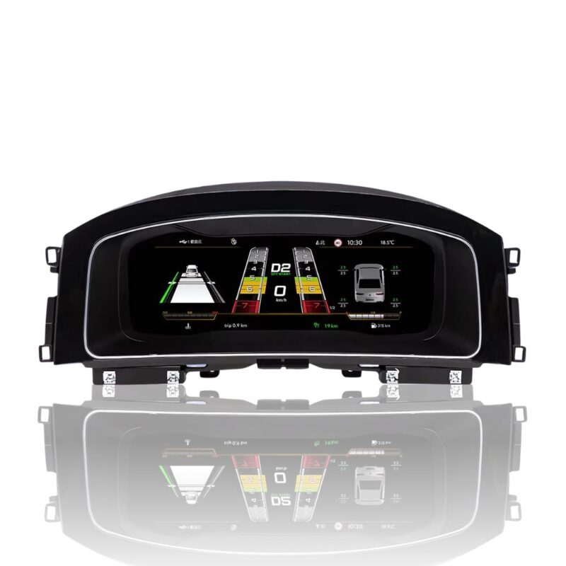 Alternative view of Virtual Cockpit VW Golf 7 2013-2019