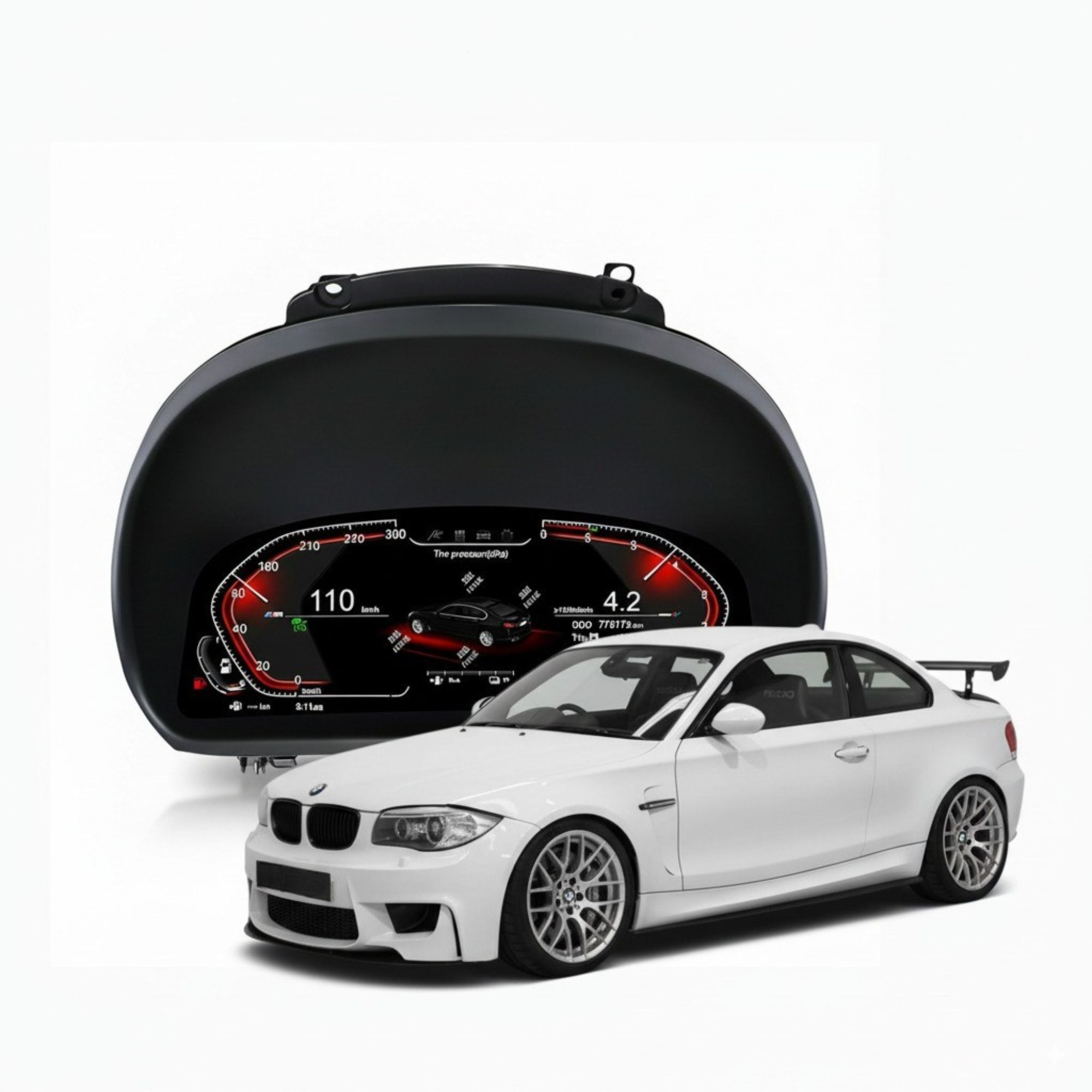 Virtual Cockpit Pour BMW Série 1 E82 Compteur Digital Compatible 2007-2013