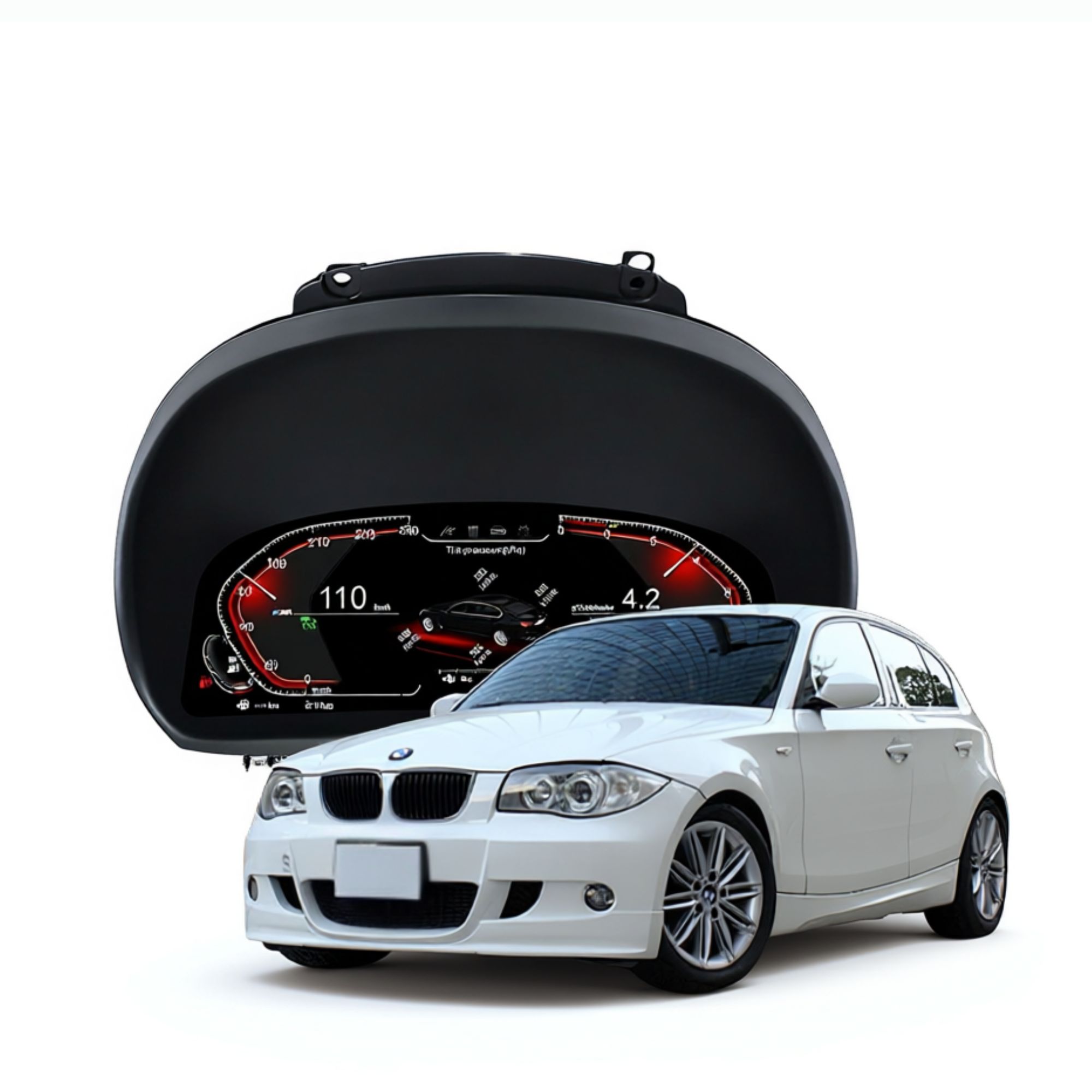 Virtual Cockpit Pour BMW Série 1 E87 Tableau de Bord LCD 2006-2011
