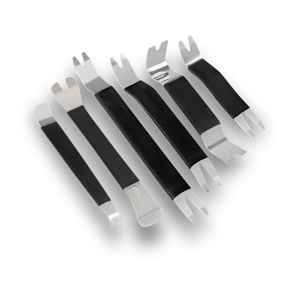 Kit 6 Outils Démontage Garnitures Auto – Pênes & Clips