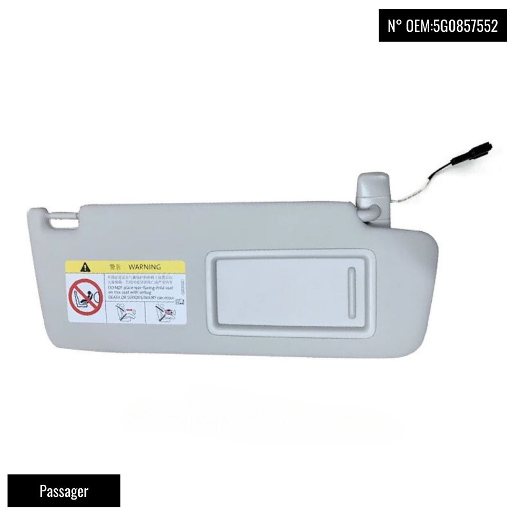 Pare-soleil Conducteur Golf 7 Gris – Image 2