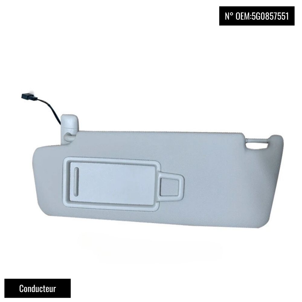 Pare-soleil Conducteur Golf 7 Gris – Image 4