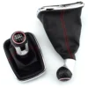 H99de96daf6474e6ea998569188cabc247.webp Pommeau de levier de vitesse avec soufflet pour VW Golf 4 Bora Jetta