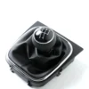 Pommeau de levier de vitesse 5/6 vitesses avec soufflet pour VW Golf 5 et 6
