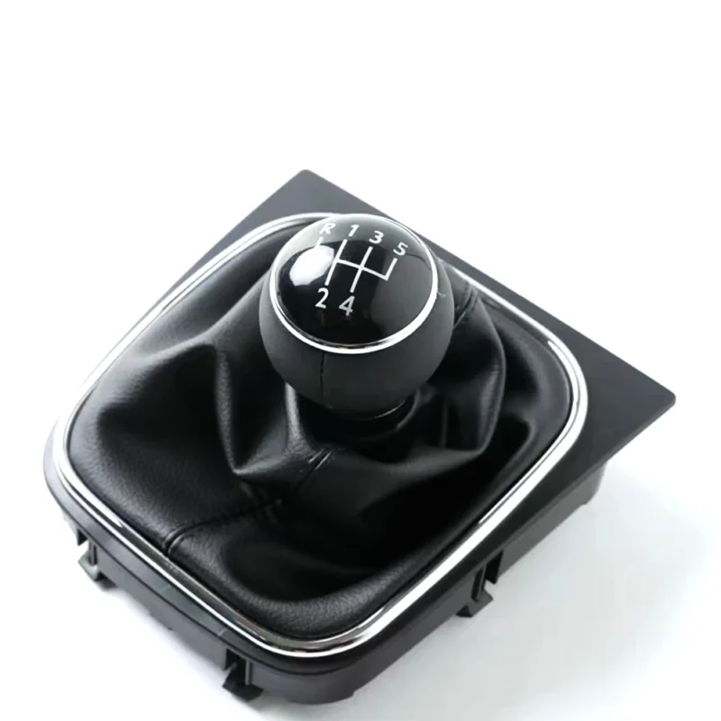 Pommeau de levier de vitesse 5/6 vitesses avec soufflet pour VW Golf 5 et 6