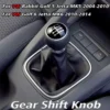 Pommeau de levier de vitesse 5/6 vitesses avec soufflet pour VW Golf 5 et 6