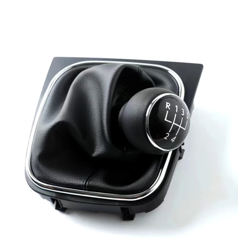 Pommeau de levier de vitesse 5/6 vitesses avec soufflet pour VW Golf 5 et 6