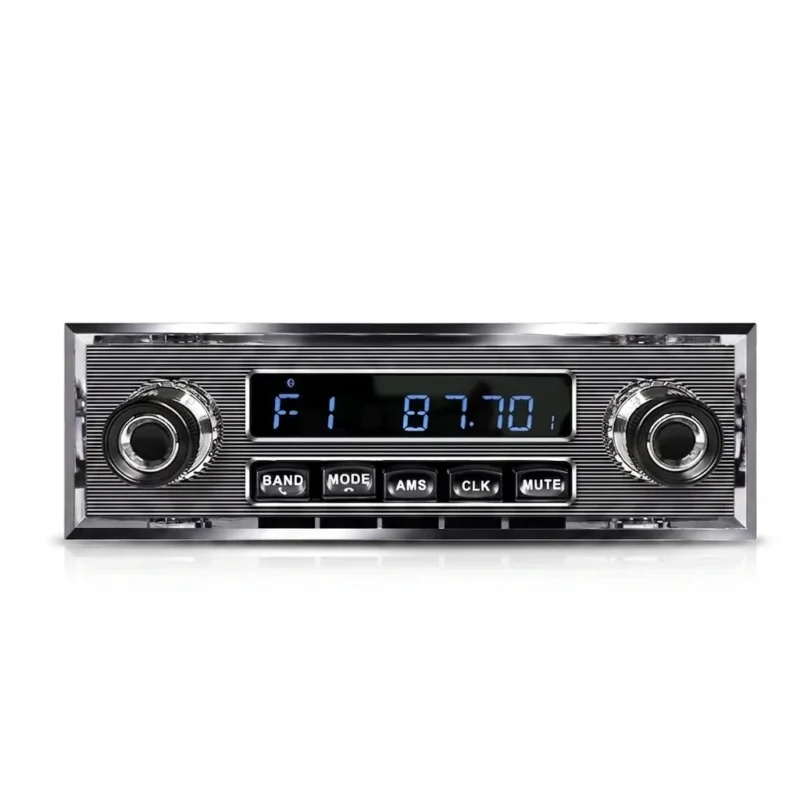 Grandnavi Autoradio 1 DIN Rétro Bluetooth - Lecteur MP3 pour Mercedes Benz avec FM, USB, AUX et EQ