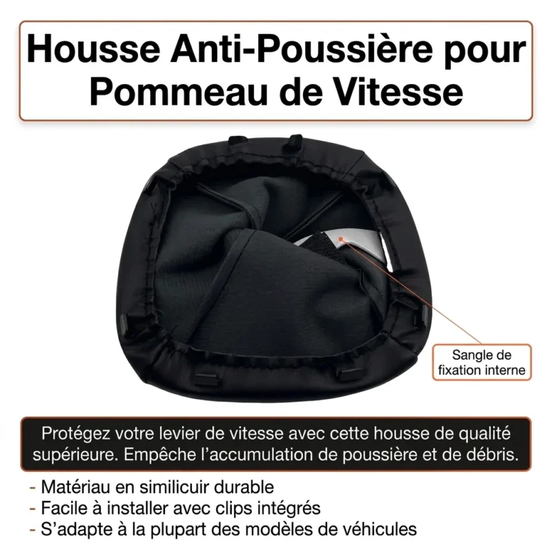 Pommeau de levier de vitesse 5 vitesses pour Fiat Panda
