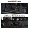 Autoradio Rétro 1 Din Bluetooth MP3 FM AM RDS