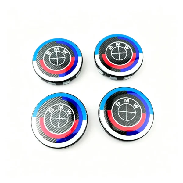 S5a24a3d0fb29496c86b1dd30d1406adf2-3.webp Lot de 4 Cache-Moyeux BMW : Finition Premium pour Jantes (56mm/68mm)