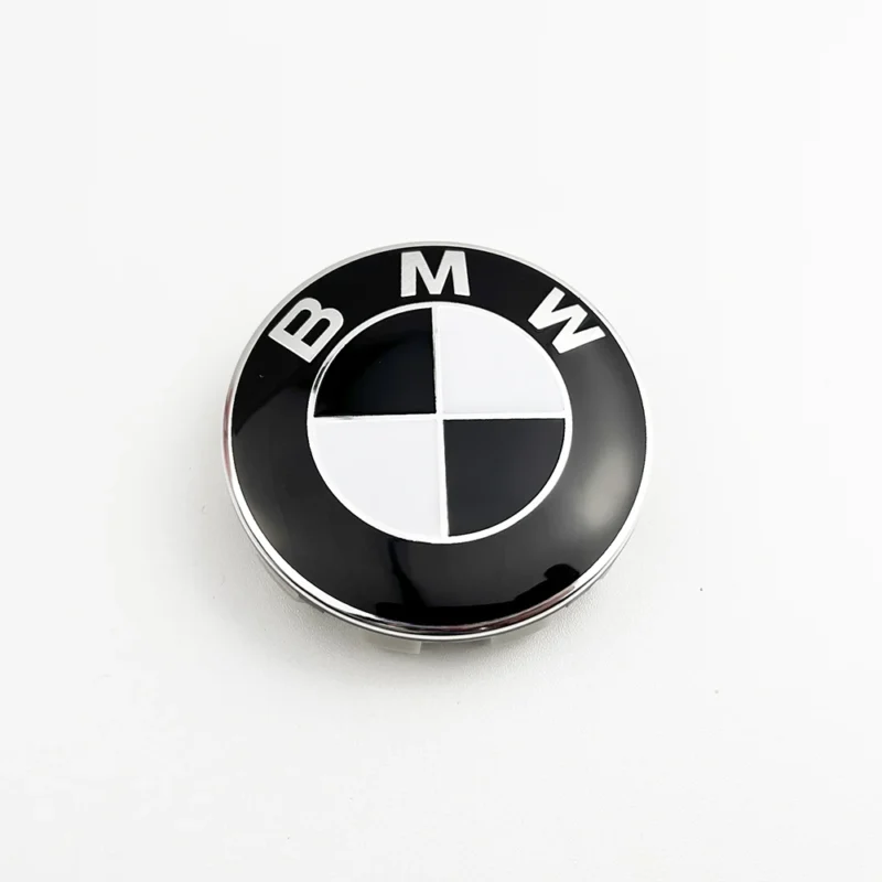 Cache-moyeux BMW - 4 Pièces - Logos Centre de Roue 56mm 68mm - Accessoires Jantes Auto