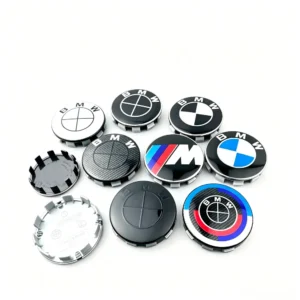 Lot de 4 Cache-Moyeux BMW : Finition Premium pour Jantes (56mm/68mm)