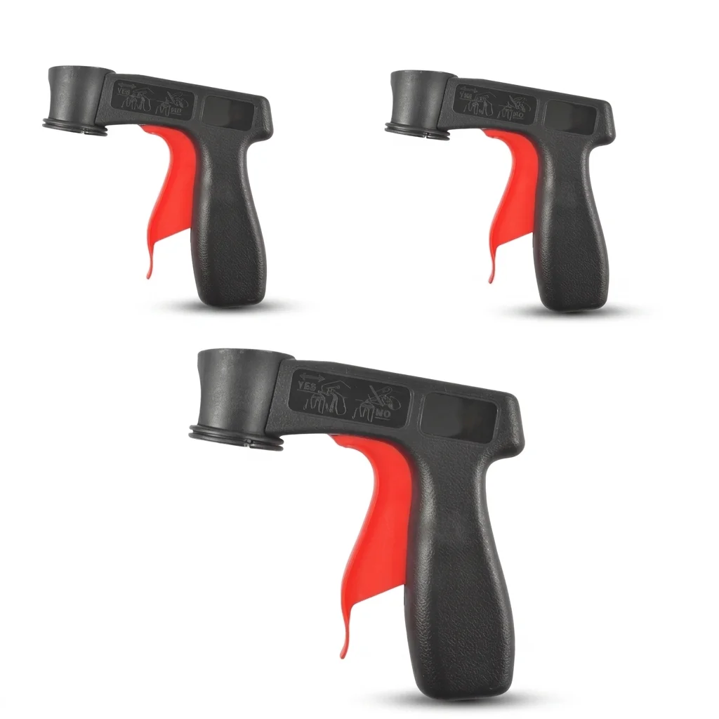 Poignée universelle pour aérosol, outil portable réutilisable pour travaux de peinture et film auto