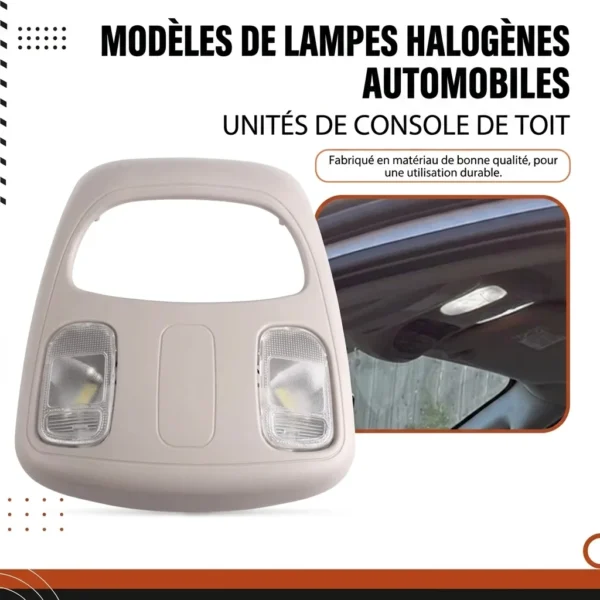 translate_1785433957775_iivqi.webp Cadre de lampe de lecture pour Dodge RAM 2500 3500 4500 - Compatible 1DK78TL2AA et 1DK78BD1AA