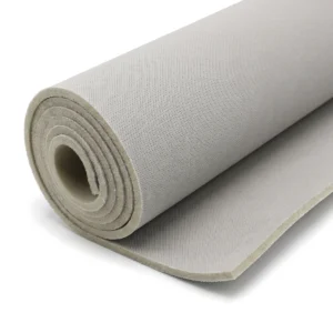KK tissu roll gris-clair Rouleau de tissu de ciel de toit gris clair, avec son envers en mousse